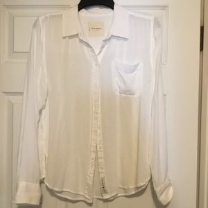 Lucky Brand Boy Friend Shirt size small